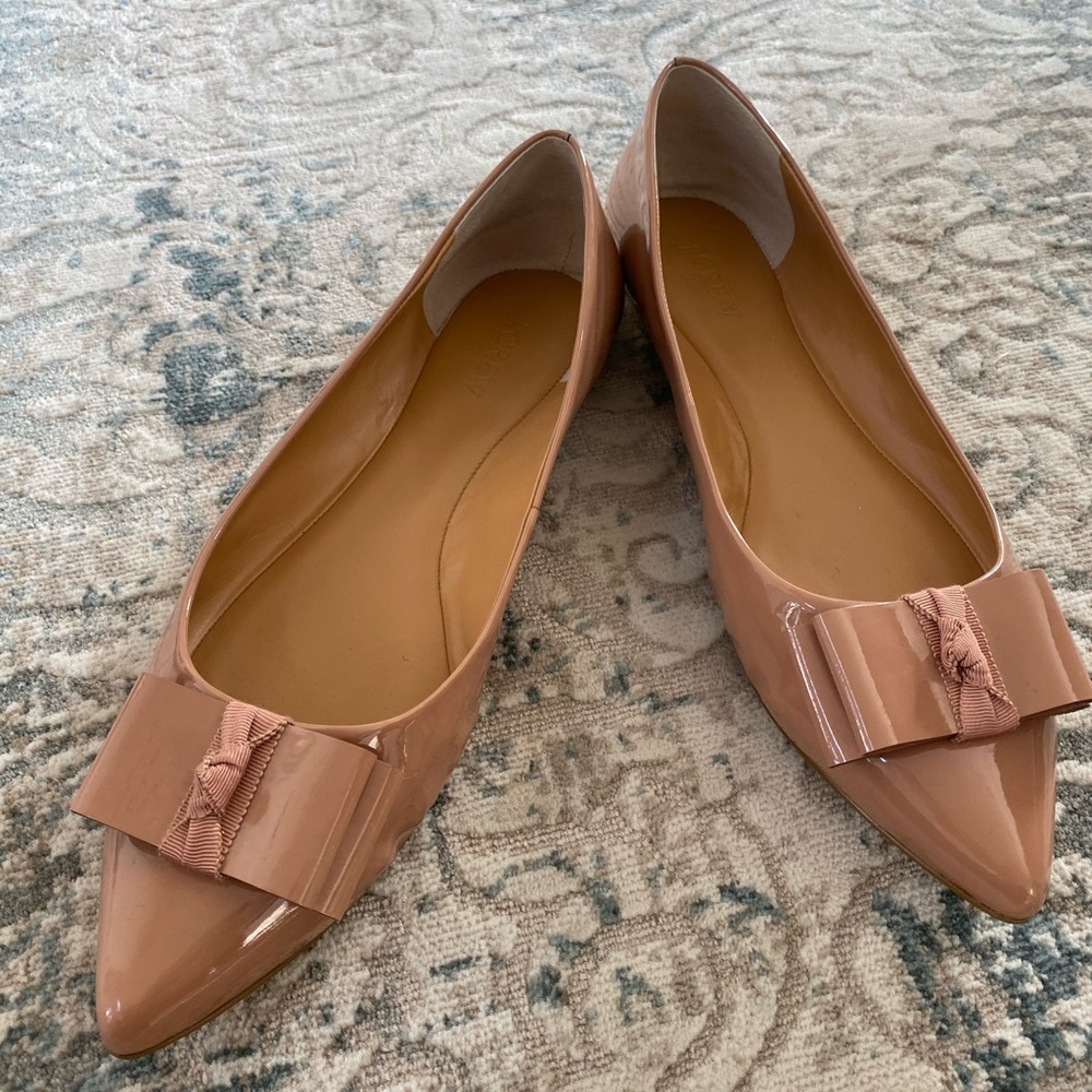 SOLD J. Crew Factory Emery Bow Flats 11